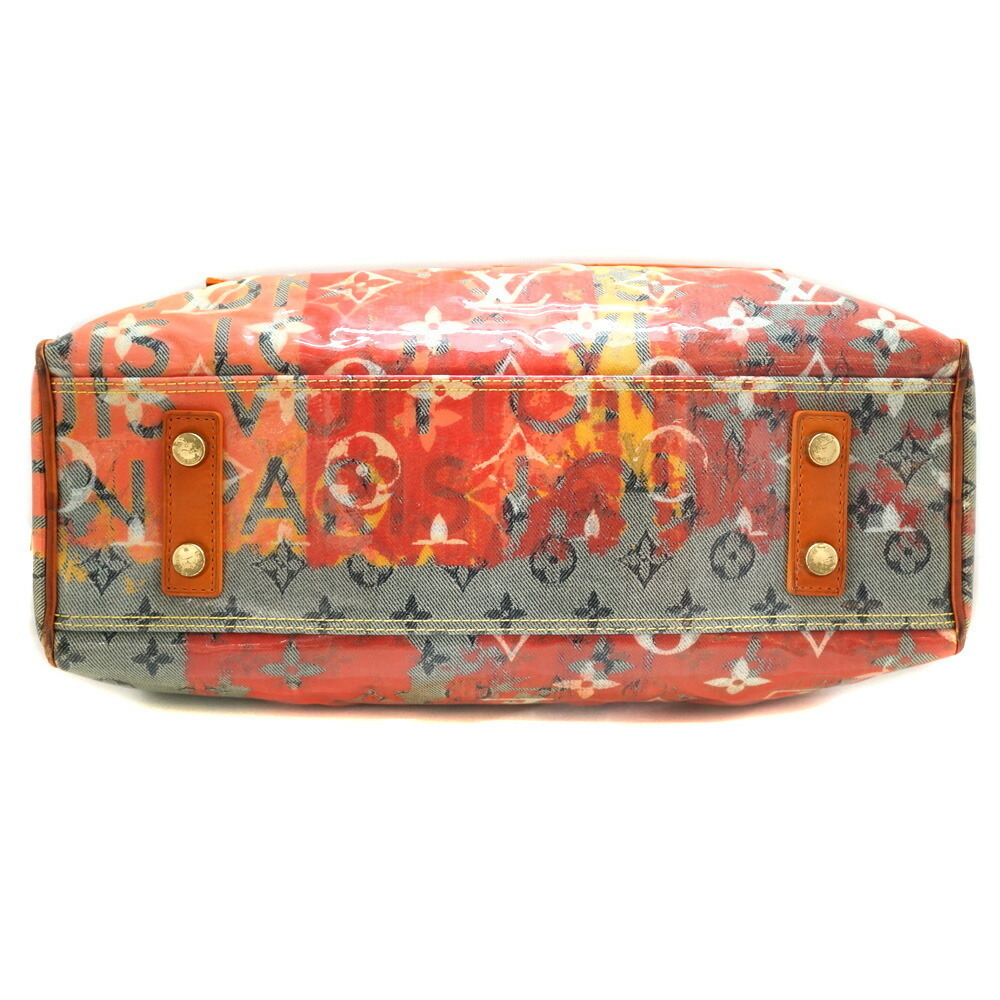Louis Vuitton Weekender PM Bag Canvas Orange - Picture 4 of 14